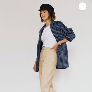 NWT Leze the Label Sierra Boyfriend Blazer - Large
